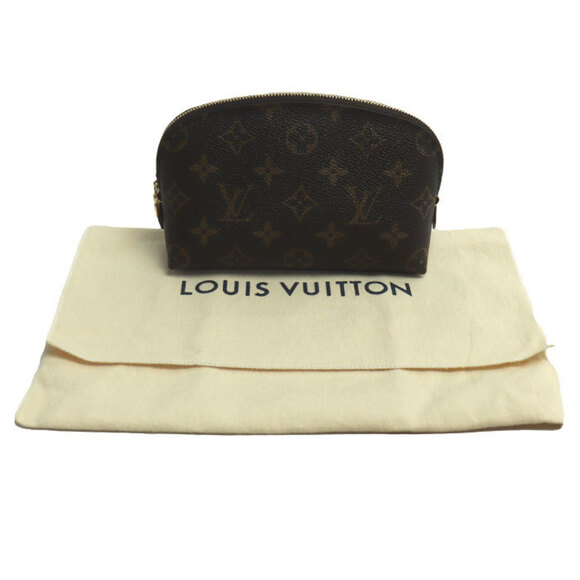LOUIS VUITTON Authentic Brown Pochette Pouch - Picture 5 of 5